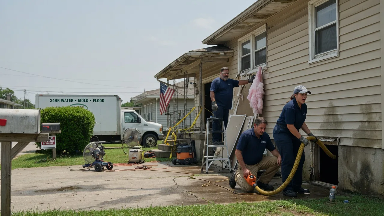 Water Damage Repair in Danville, IN near me